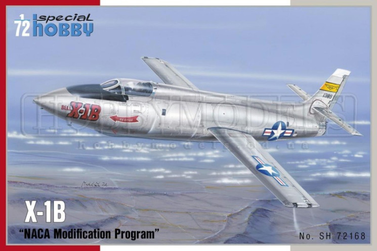 SH72168  X-1B  / NACA Modification Program /