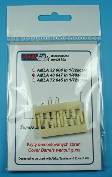 AMLA 48 047 Cover Barrels without guns  S.Spitfire LF Mk.IXe ВВС Чехии