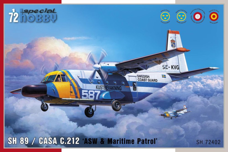 SH72402 Tp 89 / CASA C.212 'ASW & Maritime Patrol'