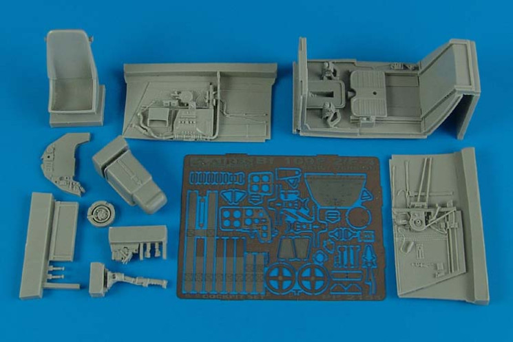 2151  Bf 109F-2/F-4 cockpit set - (early version)