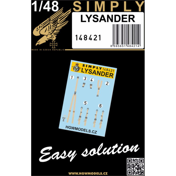 HGW 148421 WESTLAND LYSANDER 1/48