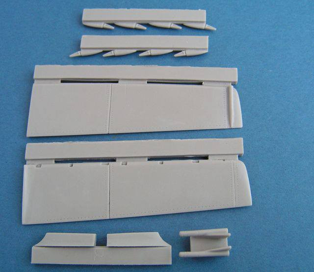 Mirage 2000C control surfaces