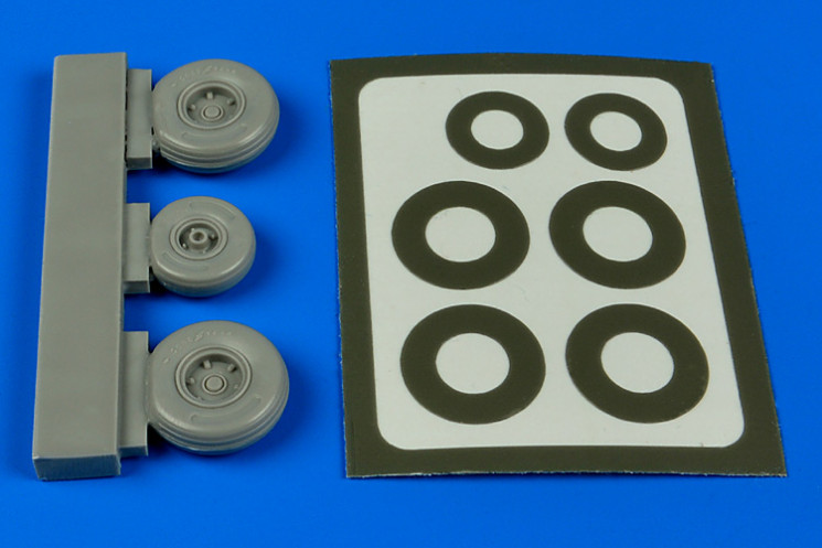 4643  Cessna A-37 wheels & paint masks