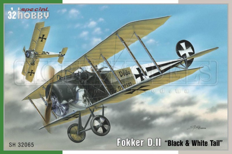 SH32065 Fokker D.II “Black & White Tail”