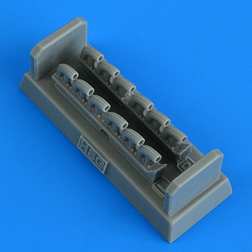 QB49057 P-39Q/N выхлопные патрубки 1/48