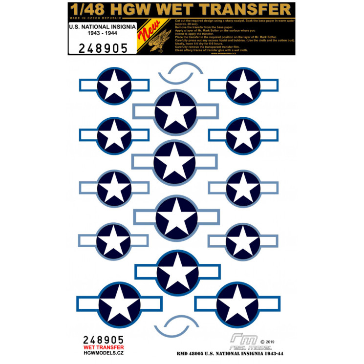 248905 U.S. NATIONAL INSIGNIA 1943-1944