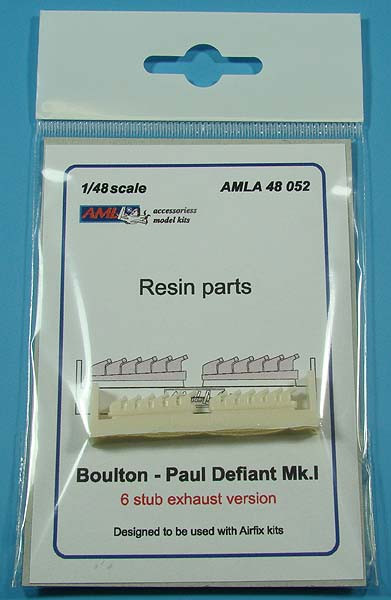 AMLA 48 052 Defiant Mk.I  выхлопные патрубки