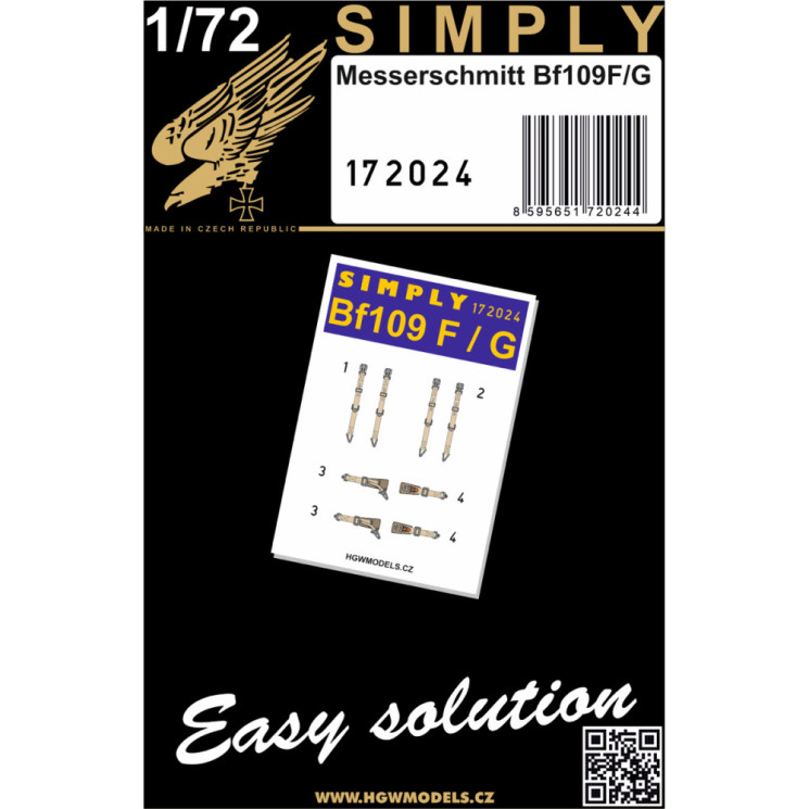 HGW 172024 Bf109F/G 1/72