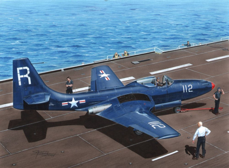 FH-1 Phantom "First US NAVY Jet Fighter"