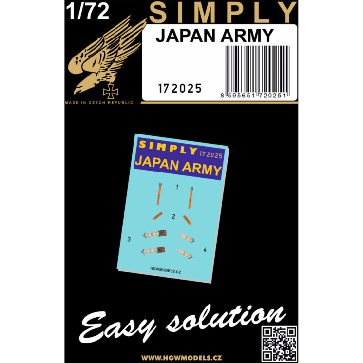 HGW 172025 Japan Army 1/72