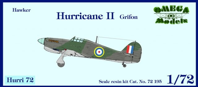 72195 HAWKER HURRICANE MK.II GRIFFON