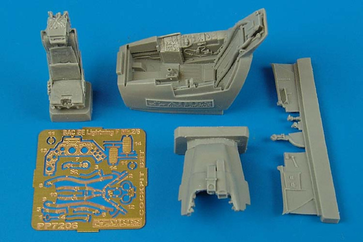 7206  BAE Lightning F Mk. 2/6 cockpit set