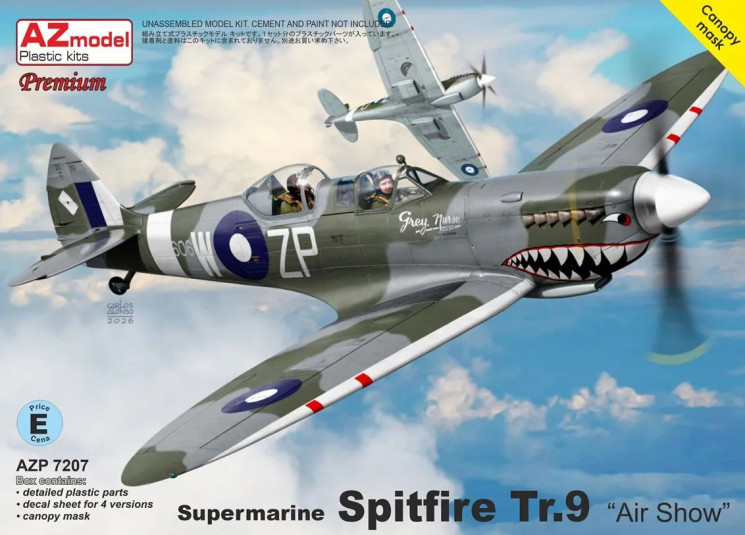 AZP7207 Spitfire Tr.9 «Авіашоу» 1/72