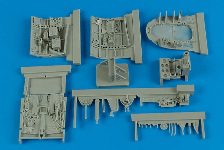 2159  A6M2b Zero Fighter cockpit set