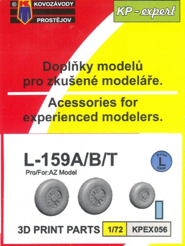 KPEX056 L-159    3D колеса 1/72