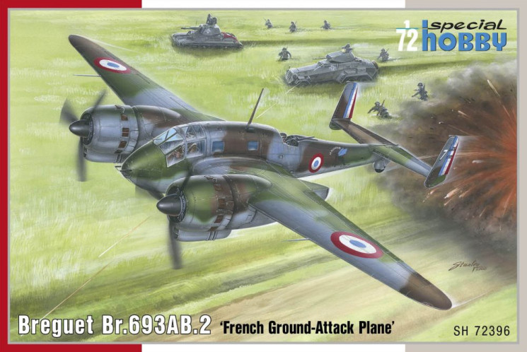 SH72396 Breguet Br.693AB.2  'French Attack-Bomber'