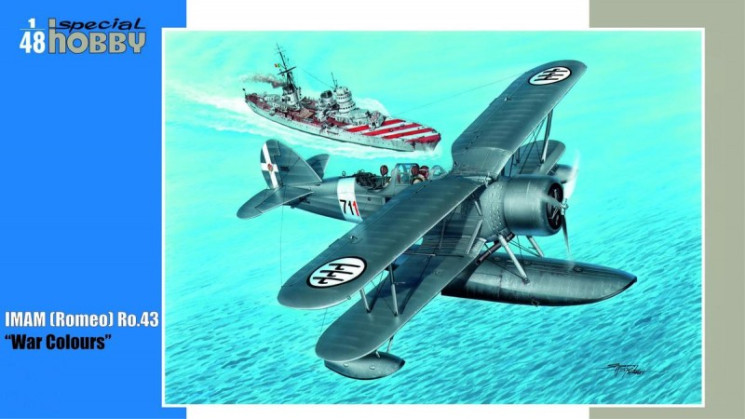 SH48169  IMAM (Romeo) Ro.43 "War Colours"