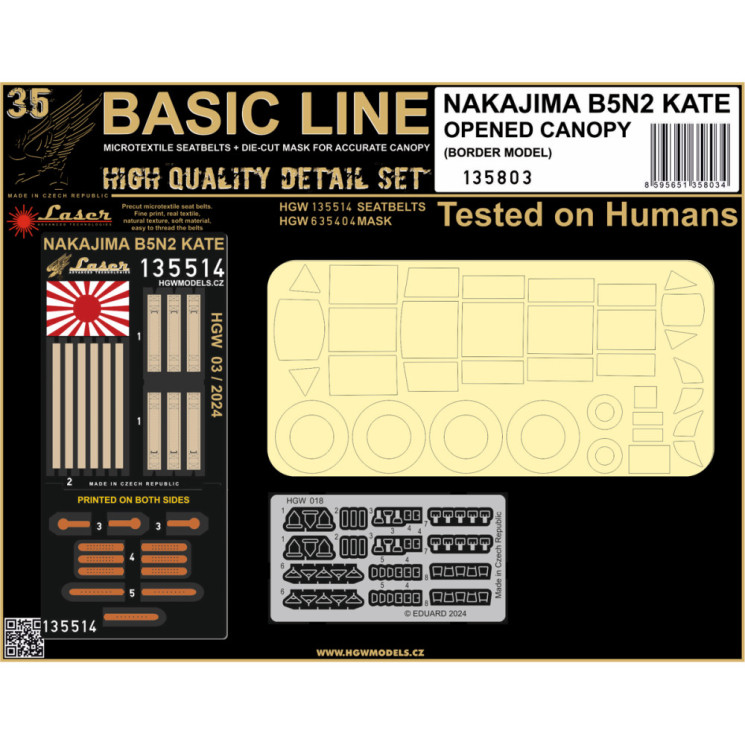 HGW 135803 B5N2 KATE (opened canopy) 1/35