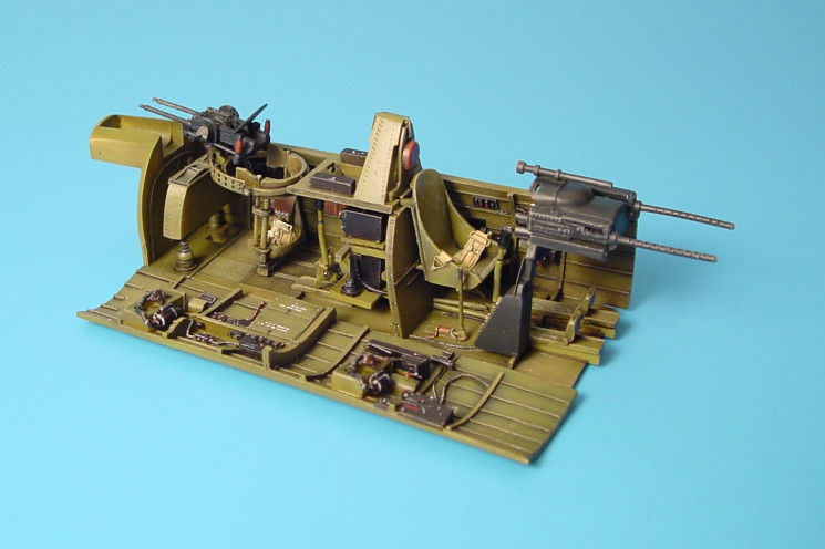 4214  SBD-3 Dauntless cockpit set