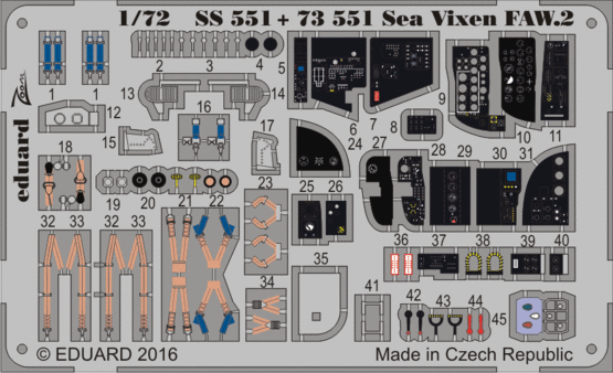 SS551 Sea Vixen FAW.2 1/72