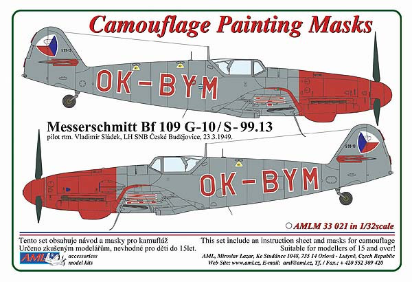 AMLM 33 021 Messerschmitt Bf 109G-10/S.99 OK-BYM