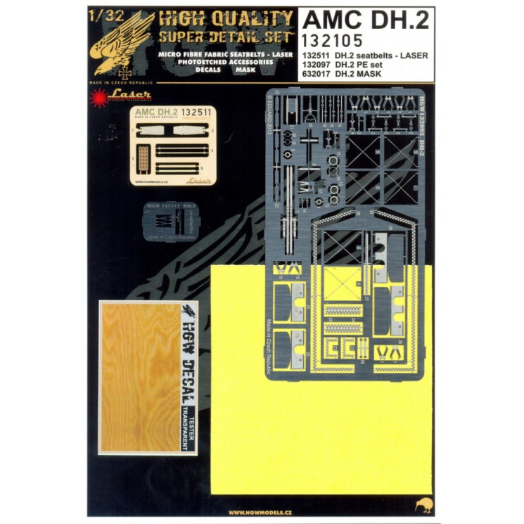 132105 AMC DH.2. Премиум набор 1/32