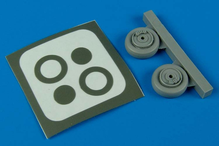 7211  J-29 Tunnan wheels & paint masks