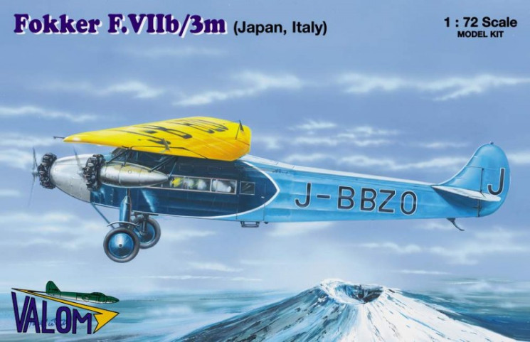 72071   Fokker F.VIIb/3m (Japan and Italy marking)