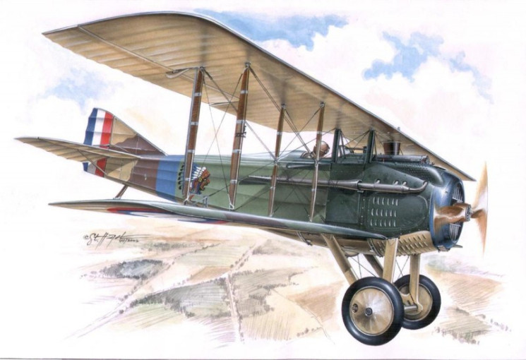 SH48010  SPAD VII C1 RFC and US Air service