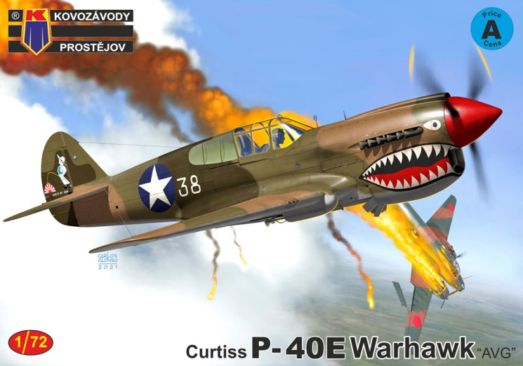 KPM0509 P-40E Warhawk 1/72
