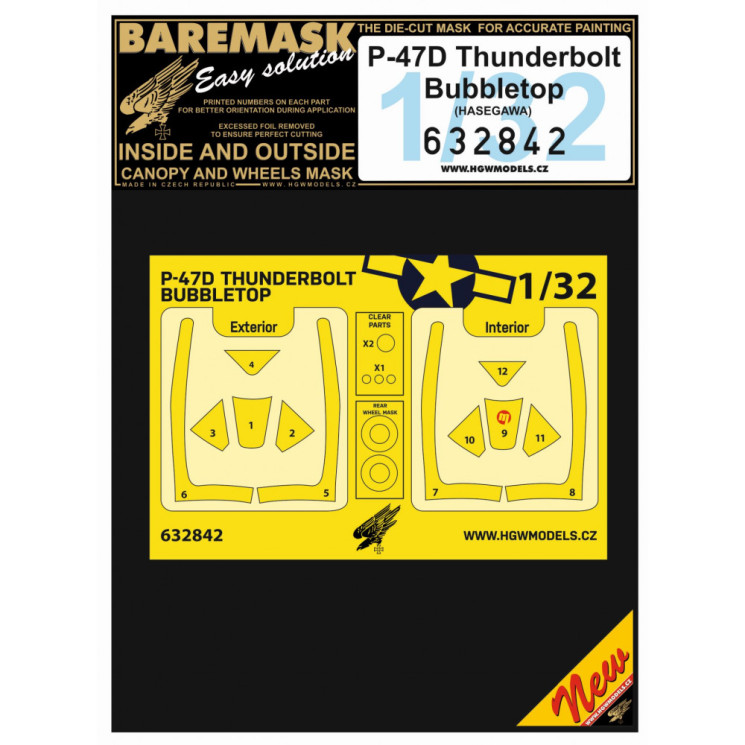632842 P-47D Thunderbolt Bubbletop