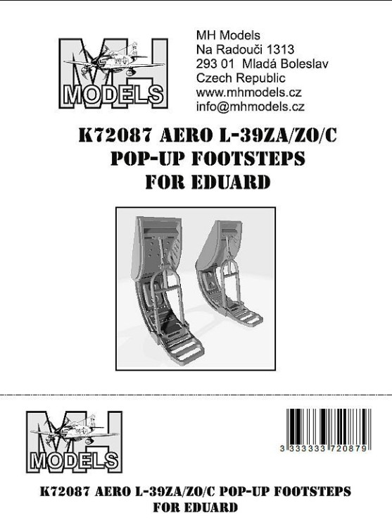 K72087 Трап к Aero L-39ZA/ZO/C (для Eduard)