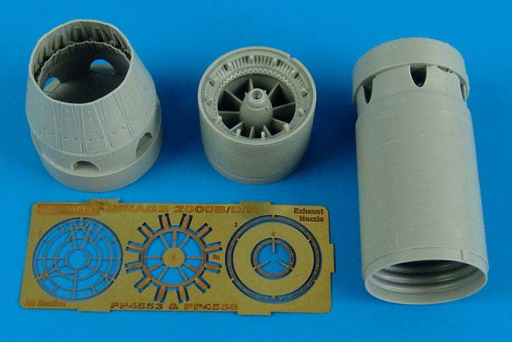 4556  Mirage 2000C/B/D/N exhaust nozzle - closed position