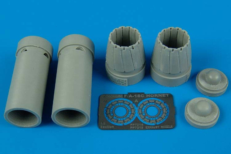 7214  F/A-18C Hornet exhaust nozzles - closed position