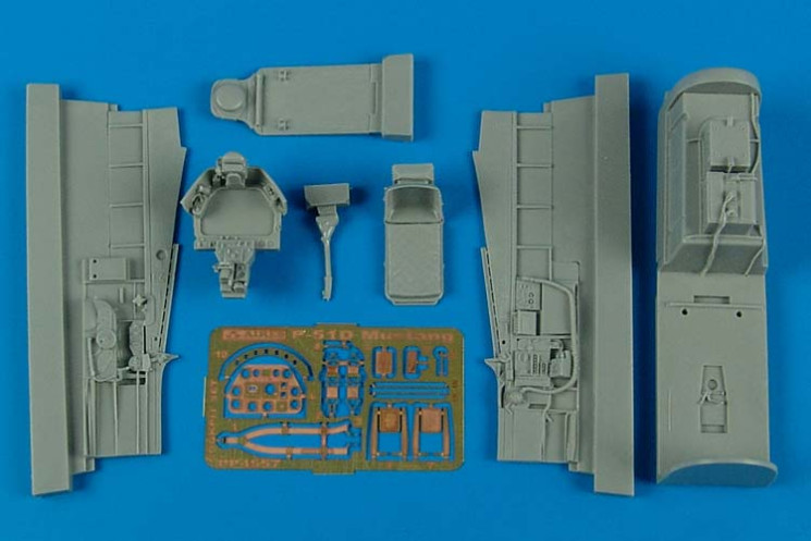 4557  P-51D Mustang cockpit set
