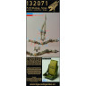 HGW 132071 Ремни на P-51D Mustang + шлюпка+декаль.