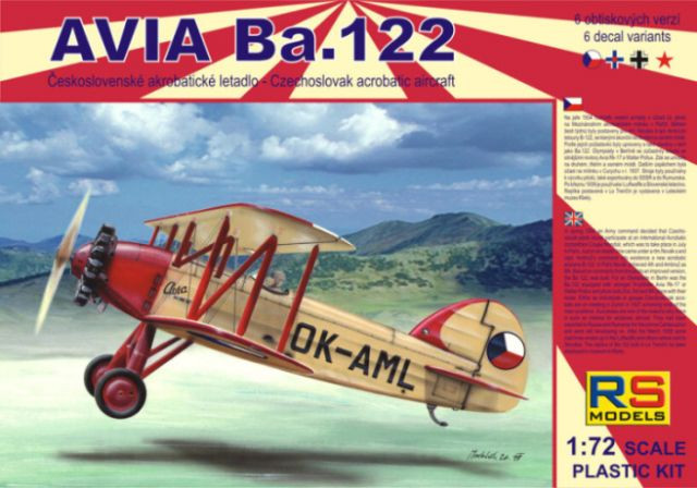 92054  Avia Ba.122 with Castor, Pollux