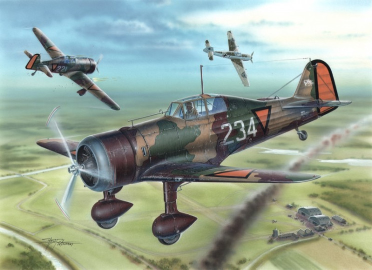 SH48181  Fokker D.21 "Dutch and Danish"