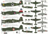 KPH7212 Fiat G.50bis "Freccia" Спеціальні розпізнавальні знаки 1/72