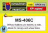 KPEX412 Маска MS.406 1/48
