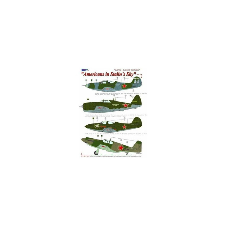 AMLD72020 P-39,P-47,P-51A, Americans in Stalin?s Sky