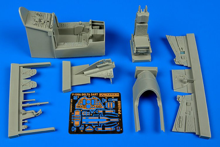 4660  F-106A Delta Dart cockpit set