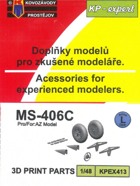 KPEX413 MS.406    3D деталі 1/48