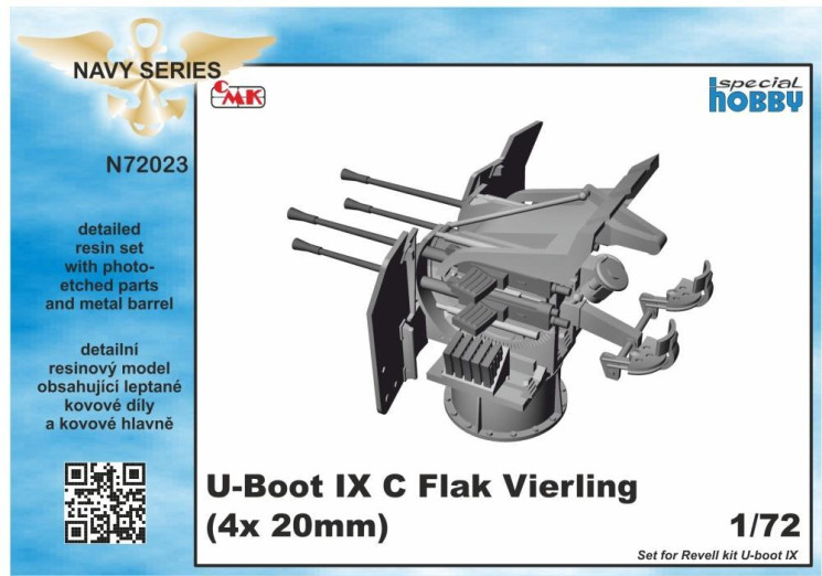 U-Boot IX Flak-Vierling Conversion