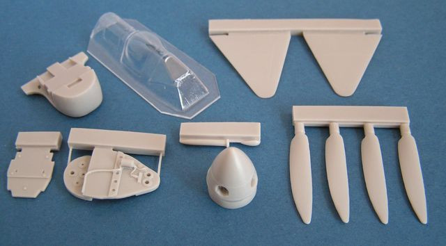 Spitfire HF. VI + vacu canopy + decal sheet