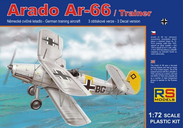 92059  Arado 66 Trainer Luftwaffe