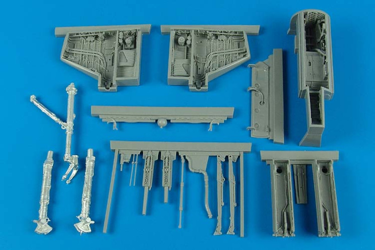 2172  A-4E/F Skyhawk wheel bays & gun bays