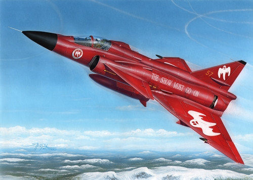 SH48188  AJ-37 Viggen "Show must go on"
