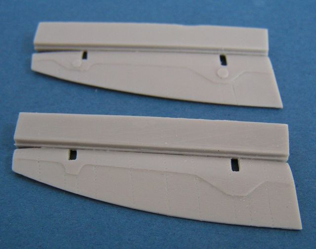 Spitfire Mk. V metal covered ailerons