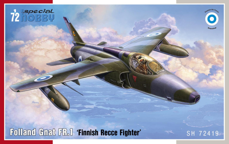 SH72419 Folland Gnat FR.1 Finnish Recce Fighter